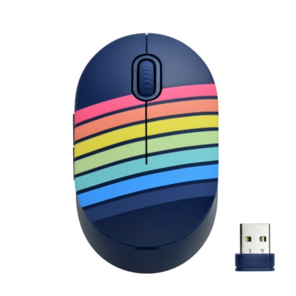 surf onn. Wireless Mouse Batteries incl. Rainbow BRAND-NEW sealed ⭐SHIPS FREE⭐ - Picture 3 of 7